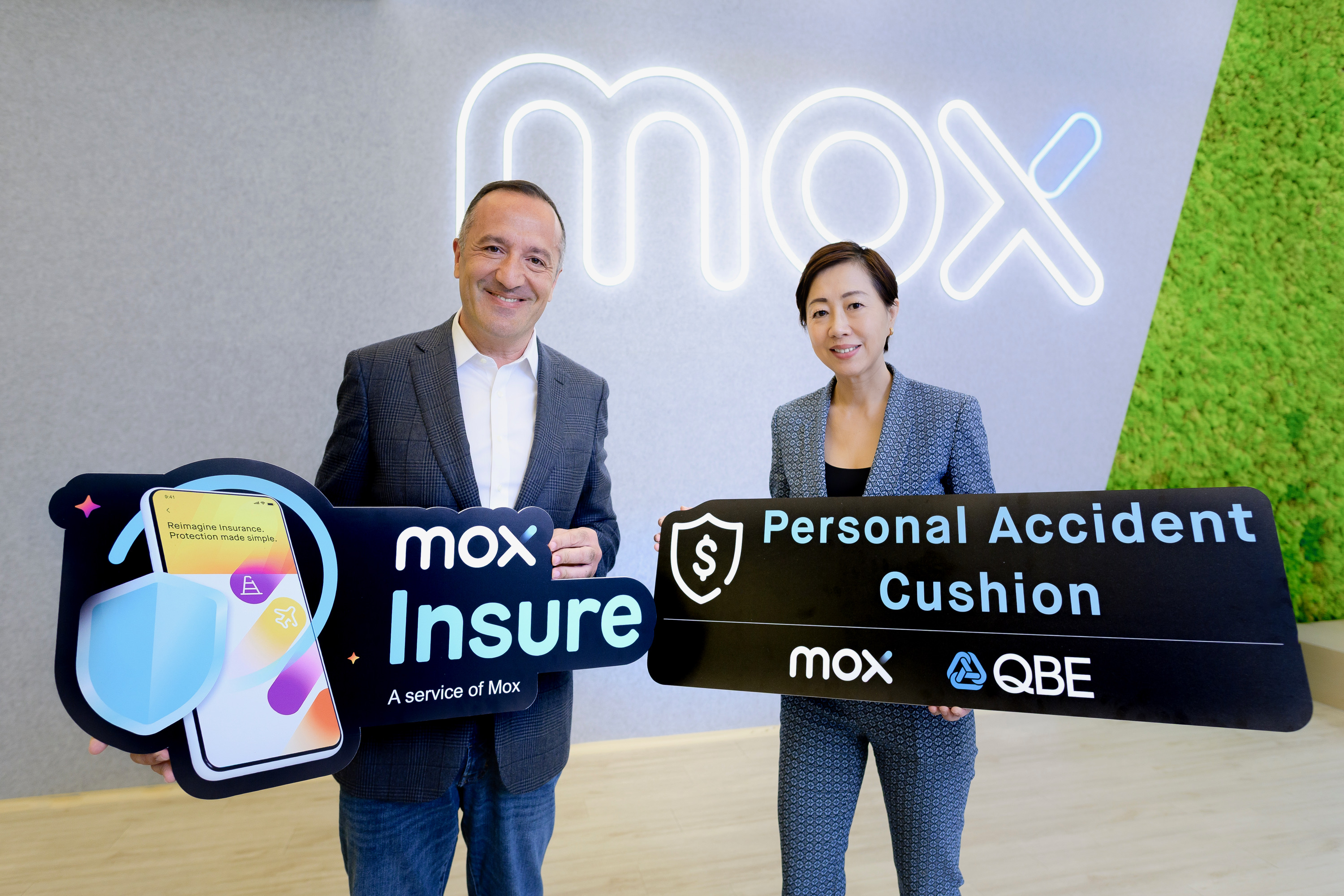 Mox Launches Insurance Business and Makes Protection Simple, Forms the First Landmark Partnership with QBE in Hong Kong